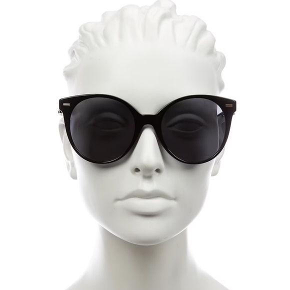 NIB Versace Round Black Sunglasses - Picture 5 of 5